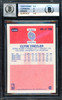 Clyde Drexler Autographed 1986 Fleer "The Glide" Rookie Card #26 Portland Trail Blazers BGS 9 Auto Grade Gem Mint 10 Beckett BAS #15530308