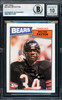 Walter Payton Autographed 1987 Topps Card #46 Chicago Bears Auto Grade Gem Mint 10 Beckett BAS #19823368
