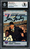 Tom Landry Autographed 1990 Pro Set Card #27 Dallas Cowboys Beckett BAS #19830001