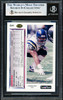 Junior Seau Autographed 1992 Upper Deck Gold Card #G41 San Diego Chargers Beckett BAS #19830568