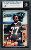 Harry Boatswain Autographed 1995 Stadium Club Card #XT407 Carolina Panthers Beckett BAS #19955874