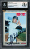 Carl Yastrzemski Autographed 1970 Topps Card #10 Boston Red Sox Beckett BAS #19831471