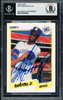 Ken Griffey Jr. Autographed 1990 Fleer Card #513 Seattle Mariners Beckett BAS #19828453