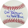 Bob Gibson Autographed Official MLB Baseball St. Louis Cardinals "9x Gold Glove" JSA #EE83918