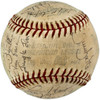 1981-82 Seattle Mariners Team Autographed Official MacPhail AL Foul Baseball With 23 Signatures SKU #263394