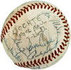 1982 Seattle Mariners Team Autographed Official MacPhail AL Baseball With 27 Signatures SKU #263392