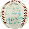1972 Albuquerque Dukes Autographed Official Wilson PCL Baseball With 20 Signatures Including Tommy Lasorda SKU #263387