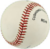 Hank Aaron Autographed Official Feeney NL Baseball Atlanta Braves Beckett BAS #AE85123