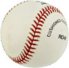 Hank Aaron Autographed Official NL Baseball Atlanta Braves Beckett BAS #AE85122