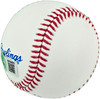 George Brett Autographed Official 1985 World Series Logo Baseball Kansas City Royals Beckett BAS Witness #2W764970