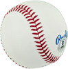 George Brett Autographed Official 1985 World Series Logo Baseball Kansas City Royals Beckett BAS Witness #2W764970
