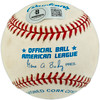 Joe DiMaggio Autographed Official AL Baseball New York Yankees Beckett BAS #AE85111