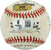 Tom Seaver Autographed Official NL Statball Baseball New York Mets Beckett BAS QR #BP42937