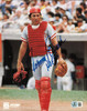 Johnny Bench Autographed 8x10 Photo Cincinnati Reds "HOF 89" Beckett BAS QR #BV86511