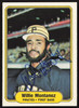Willie Montanez Autographed 1982 Fleer Card #486 Pittsburgh Pirates SKU #263656