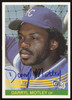 Darryl Motley Autographed 1984 Donruss Card #344 Kansas City Royals SKU #263914