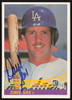 Dave Sax Autographed 1984 Donruss Card #519 Los Angeles Dodgers SKU #263939