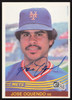 Jose Oquendo Autographed 1984 Donruss Card #643 New York Mets SKU #263968