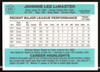 Johnnie LeMaster Autographed 1984 Donruss Card #649 San Francisco Giants SKU #263969