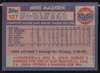 Mike Madden Autographed 1984 Topps Card #127 Houston Astros SKU #264017