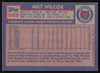 Milt Wilcox Autographed 1984 Topps Card #588 Detroit Tigers SKU #264063
