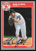 Bob Ojeda Autographed 1985 Fleer Card #166 Boston Red Sox SKU #264096