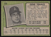 Gene Tenace Autographed 1971 Topps Card #338 Oakland A's SKU #264297