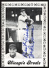 Zeke Bonura Autographed 1976 Chicago's Greats Card Chicago White Sox Black Border SKU #264541