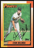 Stan Belinda Autographed 1990 Topps Rookie Card #354 Pittsburgh Pirates SKU #264559