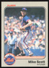 Mike Scott Autographed 1983 Fleer Card #554 New York Mets SKU #264597