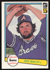 Rick Mahler Autographed 1982 Donruss Card #349 Atlanta Braves SKU #264717