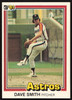 Dave Smith Autographed 1981 Donruss Card #23 Houston Astros SKU #264969