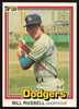 Bill Russell Autographed 1981 Donruss Card #57 Los Angeles Dodgers SKU #264975