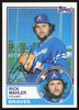 Rick Mahler Autographed 1983 Topps Card #76 Atlanta Braves SKU #263814