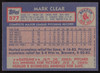 Mark Clear Autographed 1984 Topps Card #577 Boston Red Sox SKU #264059