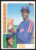 Odell Jones Autographed 1984 Topps Card #734 Texas Rangers SKU #264075