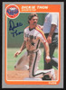 Dickie Thon Autographed 1985 Fleer Card #364 Houston Astros SKU #264100