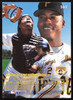 Angelo Encarnacion Autographed 1996 Fleer Ultra Rookie Card #262 Pittsburgh Pirates SKU #264167