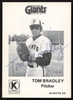 Tom Bradley Autographed 1975 Circle K Card #33 Phoenix Giants SKU #264199