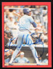 Lloyd Moseby Autographed 1982 Topps Stickers Card #246 Toronto Blue Jays SKU #264211