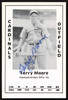 Terry Moore Autographed 1979 Diamond Greats Card #154 St. Louis Cardinals SKU #264536