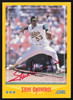 Steve Ontiveros Autographed 1988 Score Card #511 Oakland A's SKU #264574