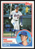 Mike Jorgensen Autographed 1983 Topps Card #107 New York Mets SKU #264653