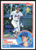 Mike Jorgensen Autographed 1983 Topps Card #107 New York Mets SKU #264654