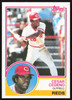 Cesar Cedeno Autographed 1983 Topps Card #475 Cincinnati Reds SKU #264671