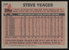 Steve Yeager Autographed 1983 Topps Card #555 Los Angeles Dodgers SKU #264679