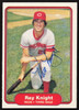 Ray Knight Autographed 1982 Fleer Card #71 Cincinnati Reds SKU #264727