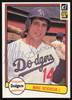 Mike Scioscia Autographed 1982 Donruss Card #598 Los Angeles Dodgers SKU #264878