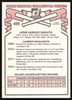 Lenn Sakata Autographed 1981 Donruss Card #499 Baltimore Orioles SKU #265016