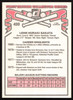 Lenn Sakata Autographed 1981 Donruss Card #499 Baltimore Orioles SKU #265017